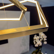 Hexagon Chandelier-DWHOME