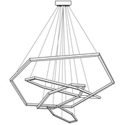 Hexagon Chandelier-DWHOME