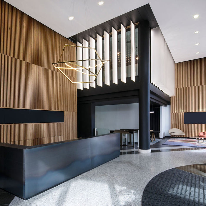 Hexagon Chandelier-DWHOME
