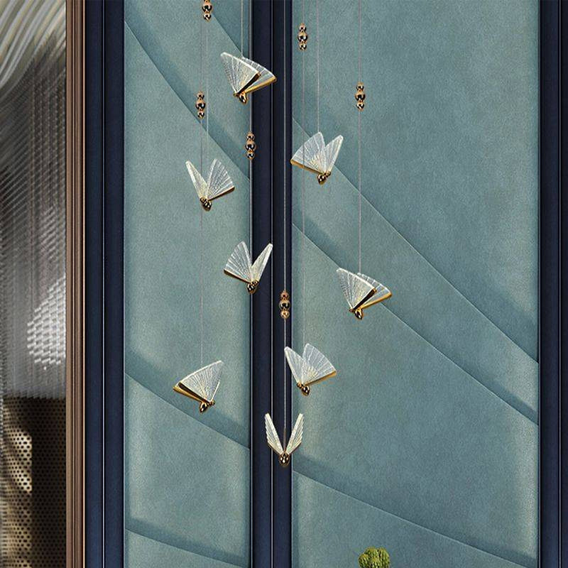 Modern Style Butterfly Pendant Light-DWHOME