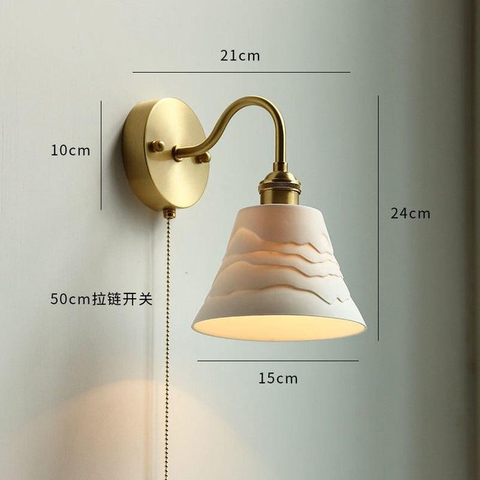 Modern Style Pull Chain Wall Light - DWHOME