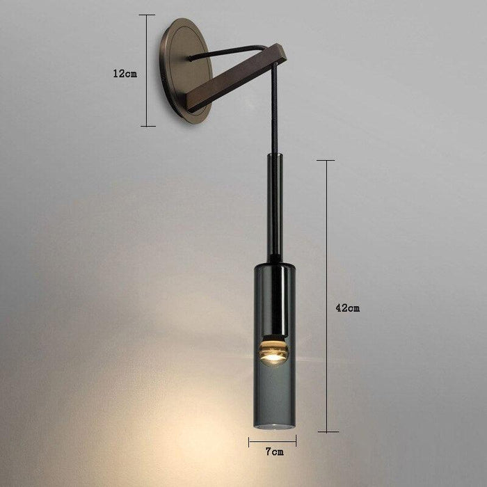 Modern Glass Copper Pendant/Wall Lights.