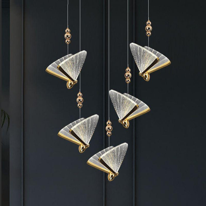 Modern Style Butterfly Pendant Light - DWHOME