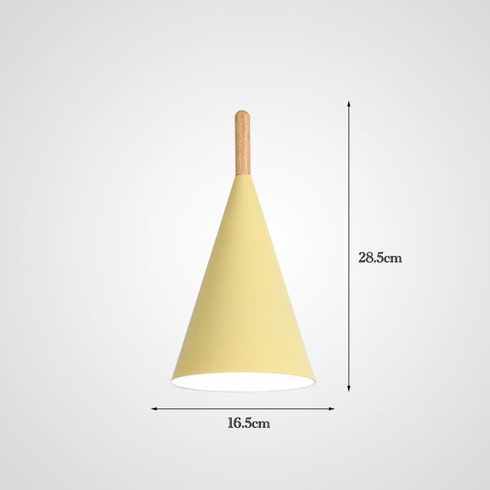 Modern Style Color Cone Ceiling Light.