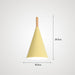 Modern Style Color Cone Ceiling Light.