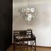Elegant Murano Disc Iridescent Chandelier-DWHOME