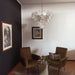 Elegant Murano Disc Iridescent Chandelier-DWHOME