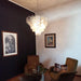 Elegant Murano Disc Iridescent Chandelier-DWHOME
