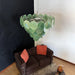 Elegant Green Murano Disc Chandelier-DWHOME