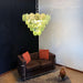 Elegant Green Murano Disc Chandelier-DWHOME