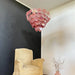 Elegant Pink Murano Disc Chandelier-DWHOME