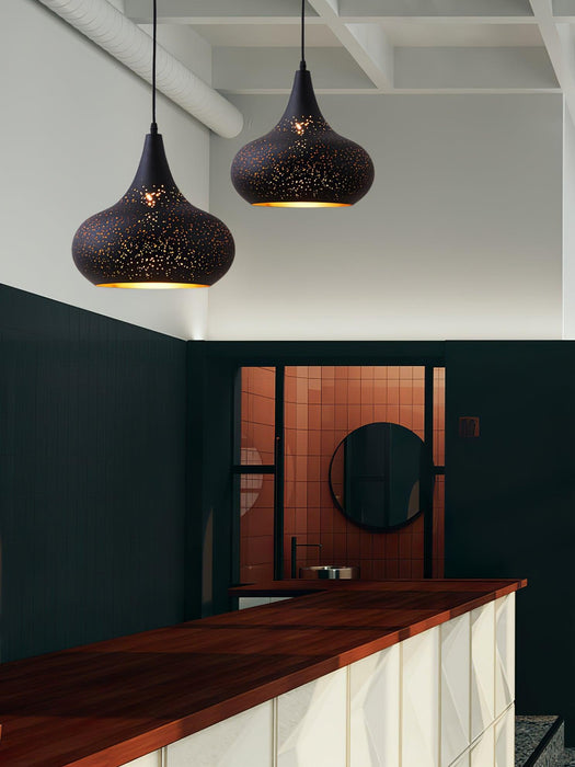 Hollow Industrial Pendant Lamp-DWHOME