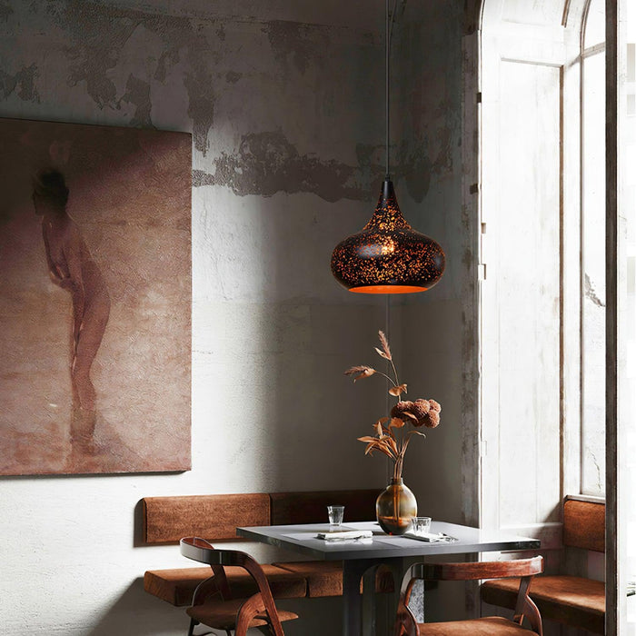 Hollow Industrial Pendant Lamp.