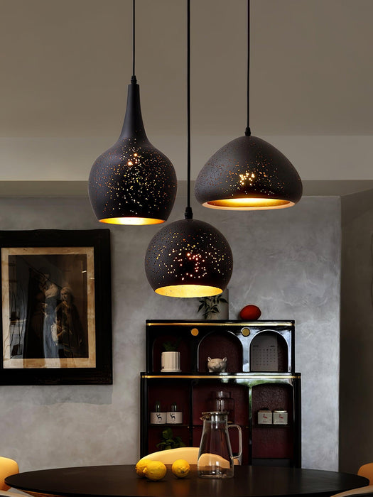 Hollow Industrial Pendant Lamp.