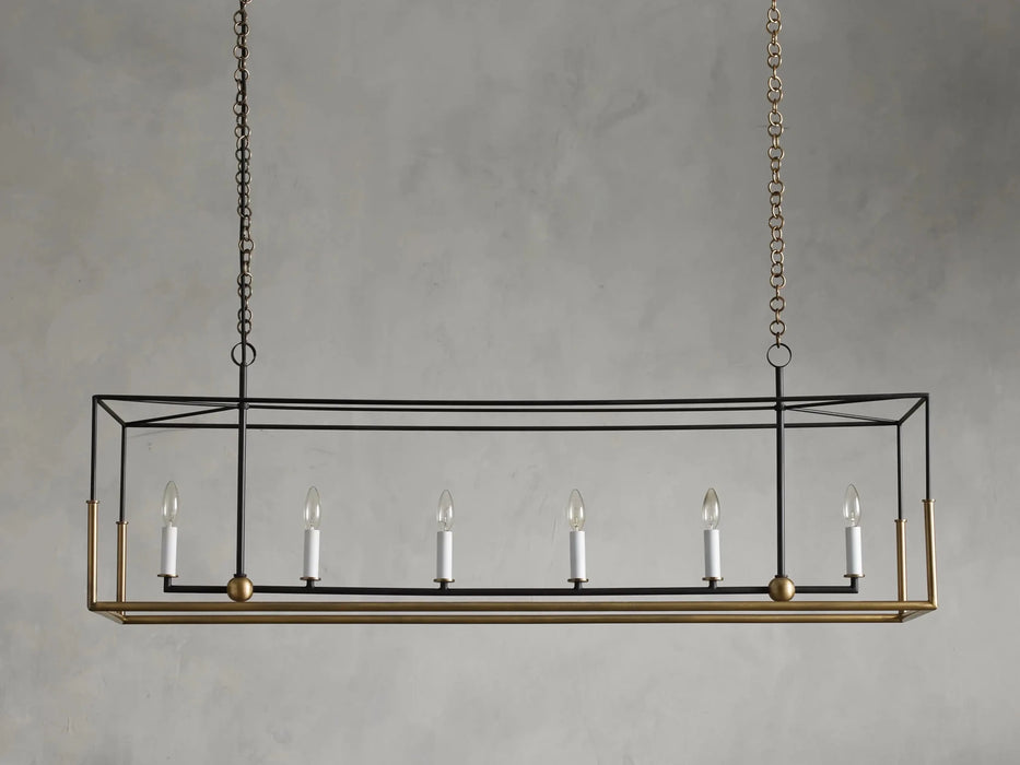 Holt 6-Light Linear Chandelier-DWHOME