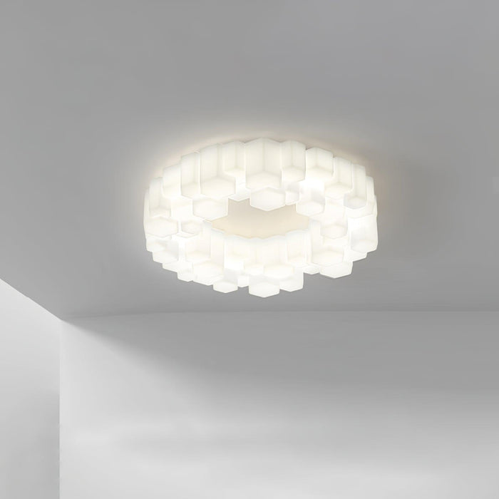 Honeycomb Ceiling Lamp.