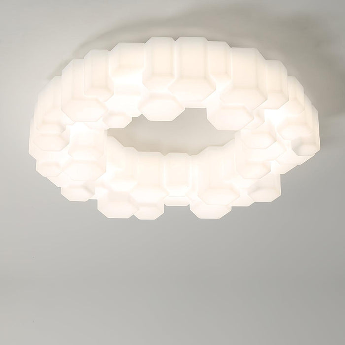 Honeycomb Ceiling Lamp.