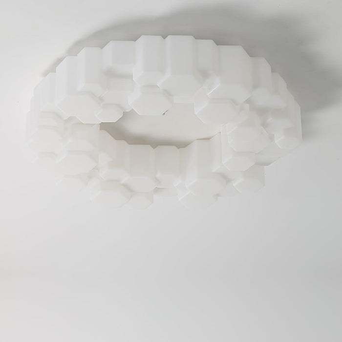 Honeycomb Ceiling Lamp.