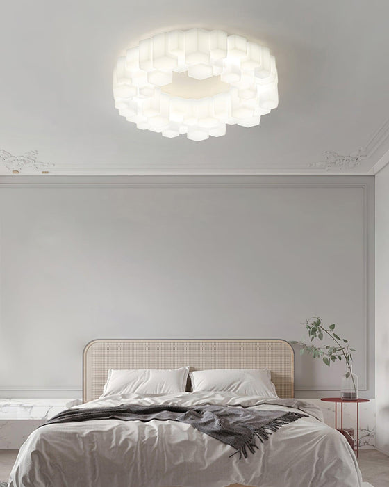 Honeycomb Ceiling Lamp-DWHOME