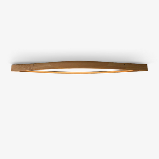 Horizon Linear Wood Ceiling Lamp.