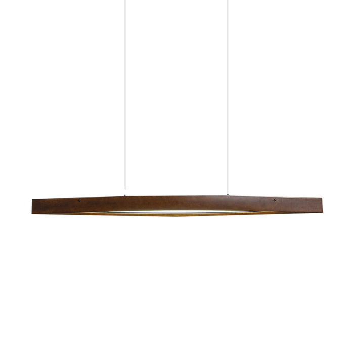 Horizon Linear Wood Pendant Lamp