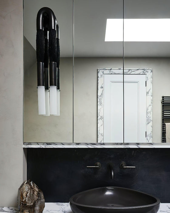 Horsehair Wall Lamp-DWHOME