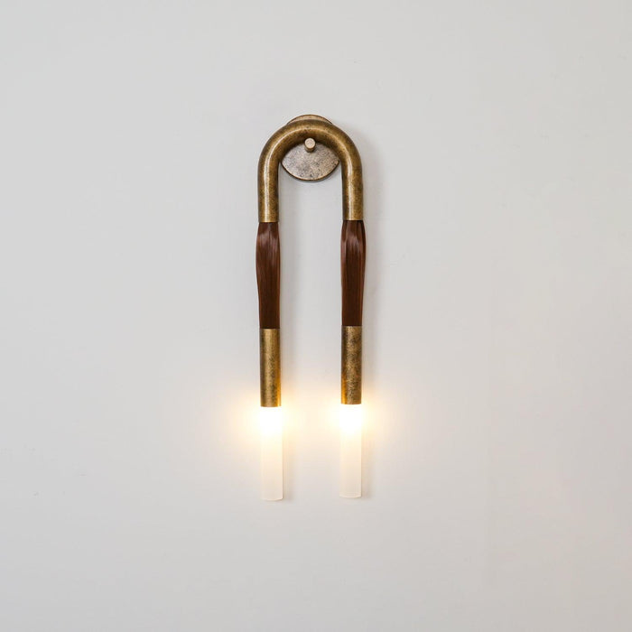 Horsehair Wall Lamp-DWHOME