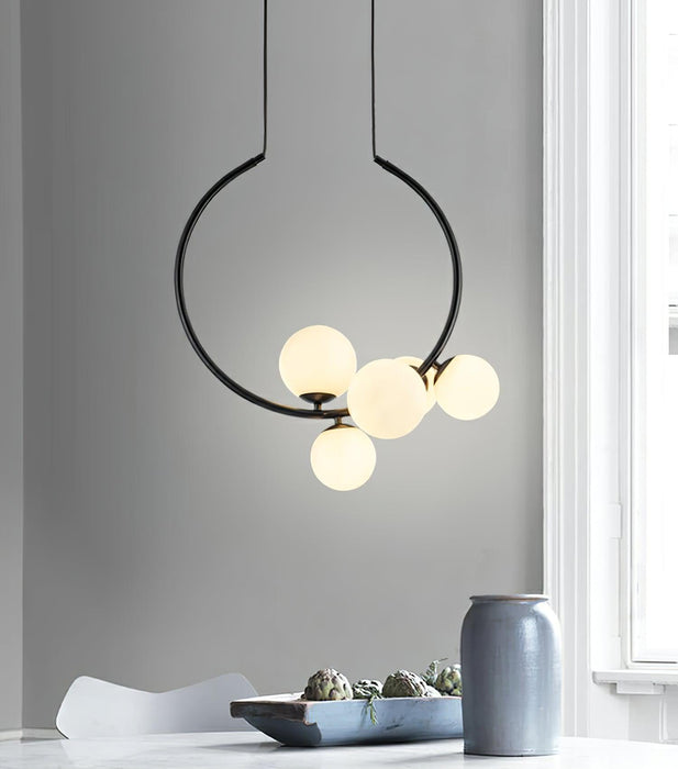 Glass Bubble Pendant Light.