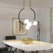 Glass Bubble Pendant Light-DWHOME