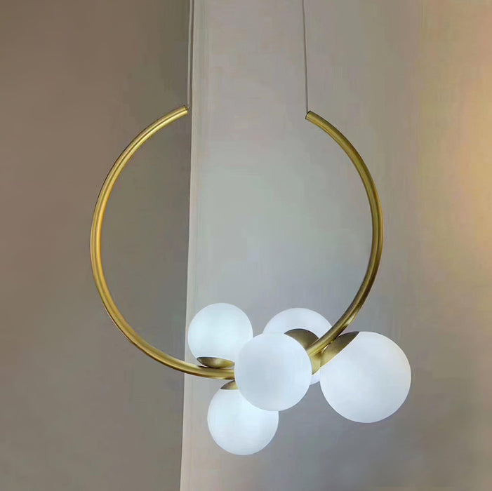 Glass Bubble Pendant Light.