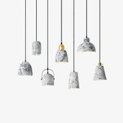 Hubble Cement Pendant Lights-DWHOME