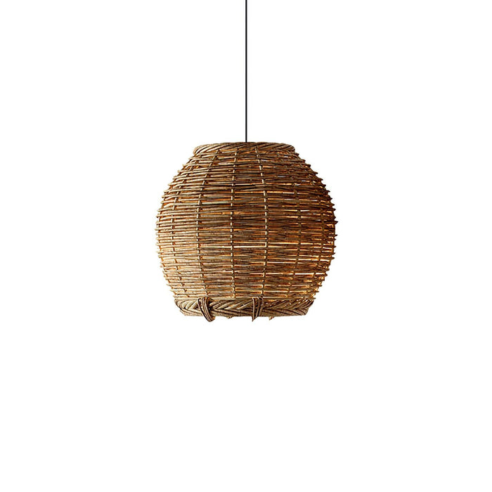 Hues Wicker Pendant Lamp-DWHOME