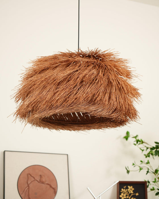 Hues Wicker Pendant Lamp-DWHOME