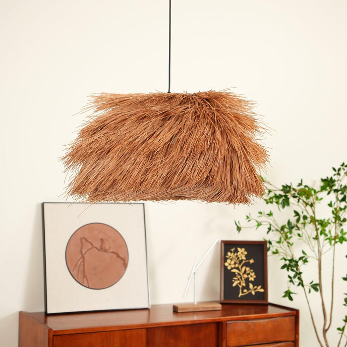 Hues Wicker Pendant Lamp-DWHOME