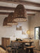 Hues Wicker Pendant Lamp.