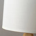 Hugo Wooden Bedside Lamp.