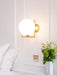 Blown Glass Opal Glass Wall Lamp - DWHOME