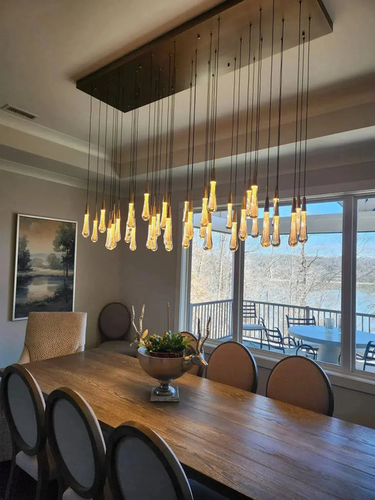 Soltaire Linear Chandelier 37"50"70"87"120"-DWHOME