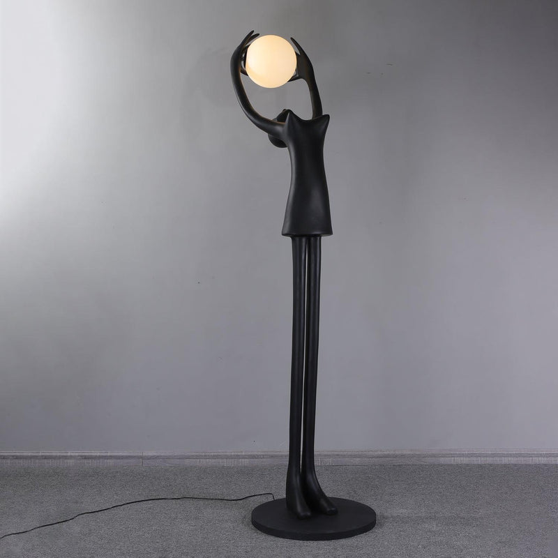 Liora Sculpture Floor Lamp-DWHOME