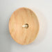 Longleaf Wooden Plate Simple and Elegant Wall Light.