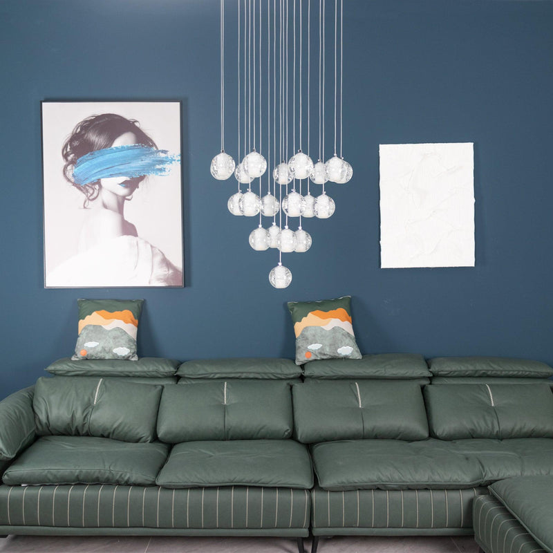 Crystal Bubbles Balls Pendant Lamp-DWHOME