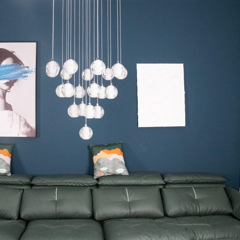 Crystal Bubbles Balls Pendant Lamp-DWHOME