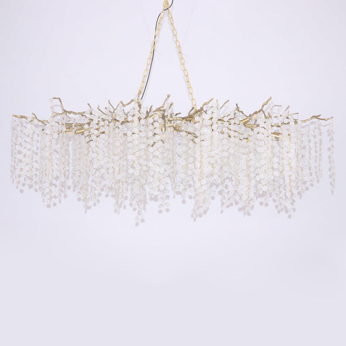 Shiro Noda Crystal Chandelier - Vakkerlight