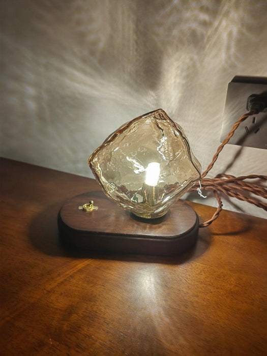 Ice Stone Glass Table Lamp - DWHOME