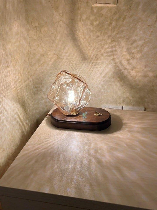 Ice Stone Glass Table Lamp - DWHOME