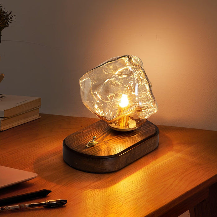 Ice Stone Glass Table Lamp - DWHOME