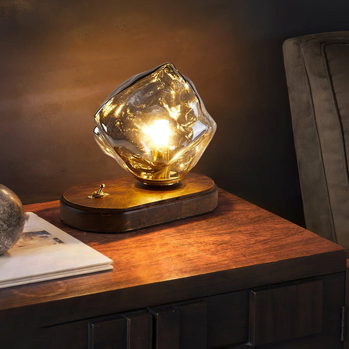 Ice Stone Glass Table Lamp - DWHOME