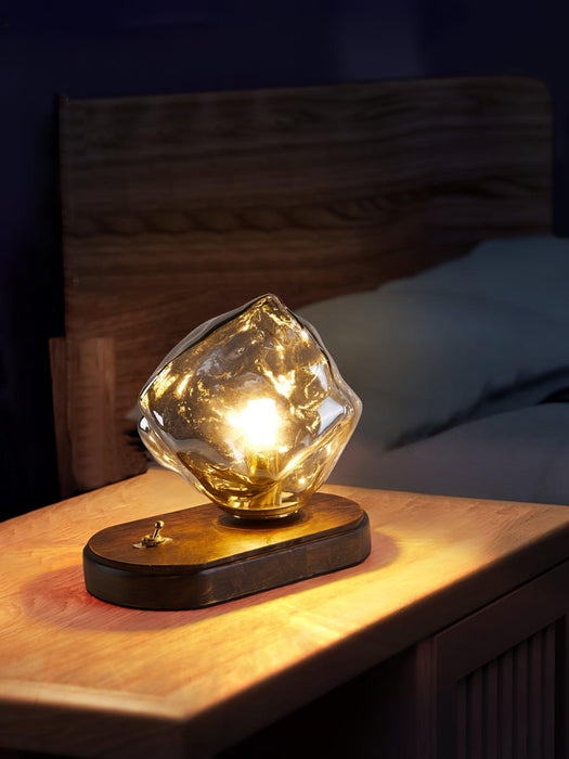 Ice Stone Glass Table Lamp - DWHOME