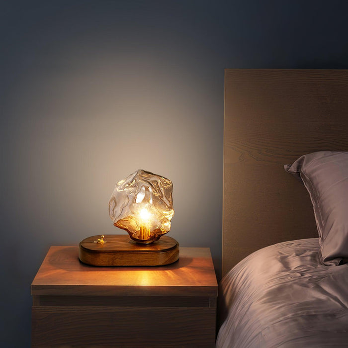 Ice Stone Glass Table Lamp - DWHOME