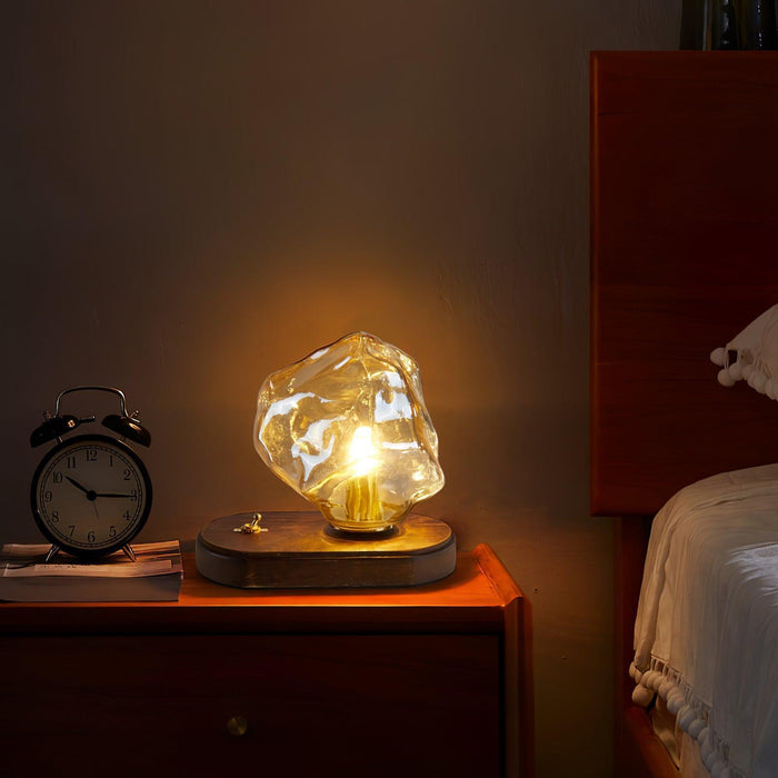 Ice Stone Glass Table Lamp - DWHOME